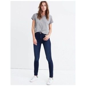 madewell high rise skinny 10” size 26